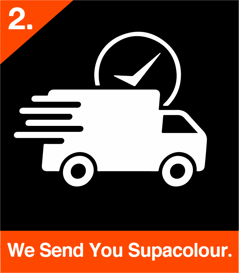 Order Now Truck - We Send You Supacolour.